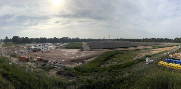 Voortgang bouwplaats Westfields III Oirschot