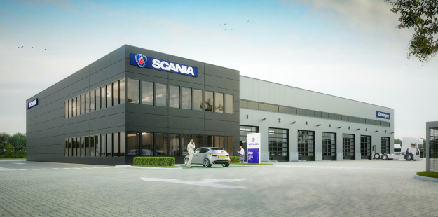 Nieuwbouw Scania Groningen