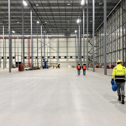 Bouwbezoek Almelo collega's 