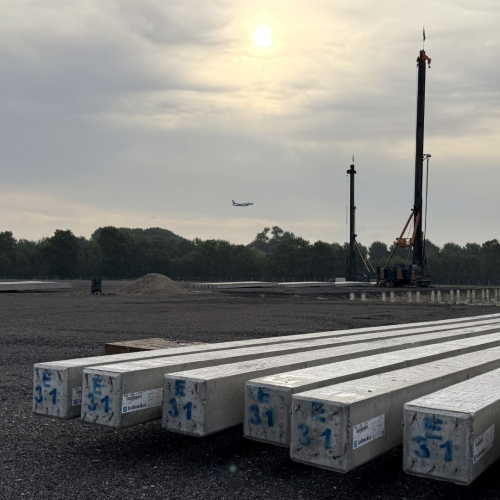Voortgang bouwplaats Westfields III Oirschot