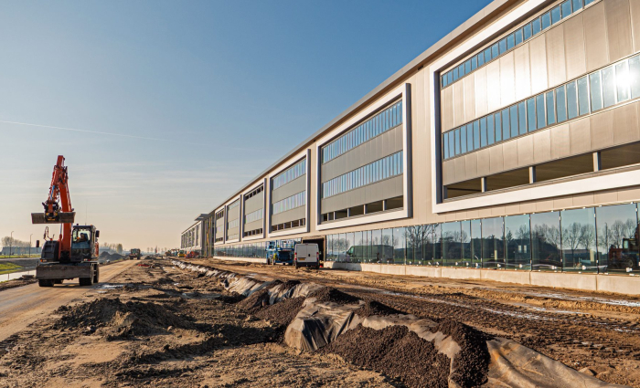 Bouwfoto ABC Square Schiphol Trade Park 