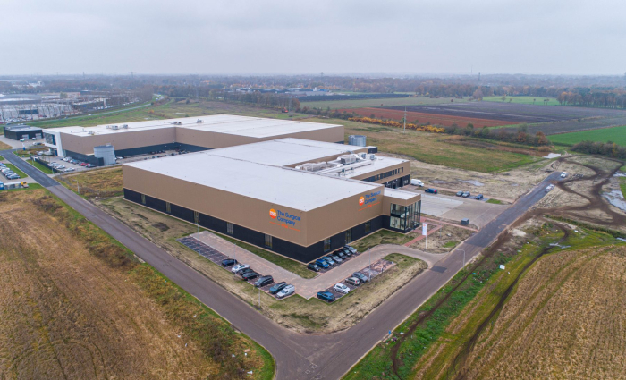 Referentie bedrijfshuisvesting Almelo T37C Industrie en logistiek Dronebeelden buitenzijde