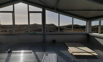 Voortgang van bouw van reddingsbrigade sintmaartenszee