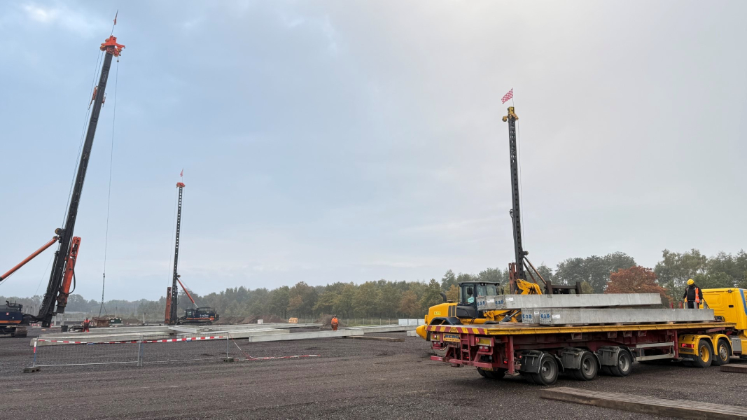 Voortgang op de bouw bij Westfields III in Oirschot oktober 2025