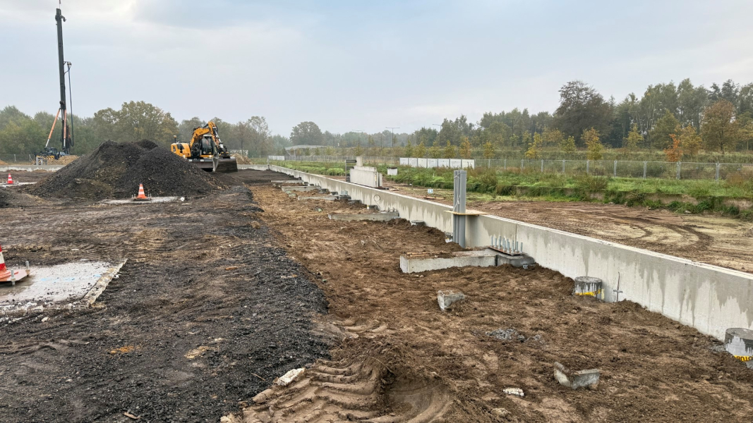Voortgang op de bouw bij Westfields III in Oirschot oktober 2025