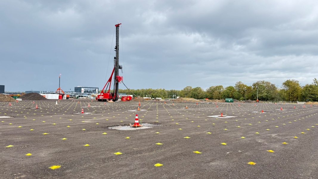 Voortgang op de bouw bij Westfields III in Oirschot oktober 2025