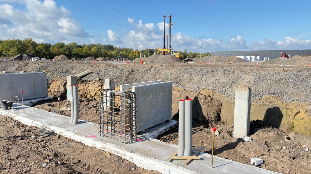 Voortgang op de bouw bij Westfields III in Oirschot oktober 2025