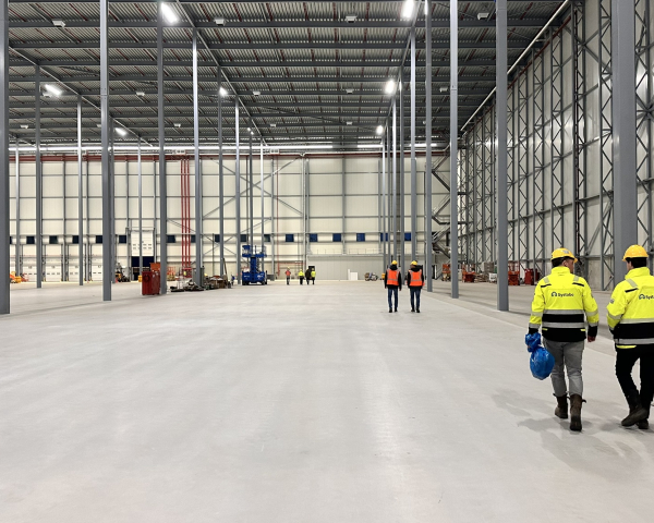 Bouwbezoek Almelo collega's 